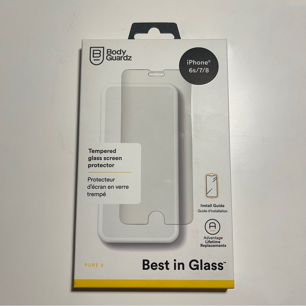 iPhone 8/7/6S Tempered Glass Screen Protector